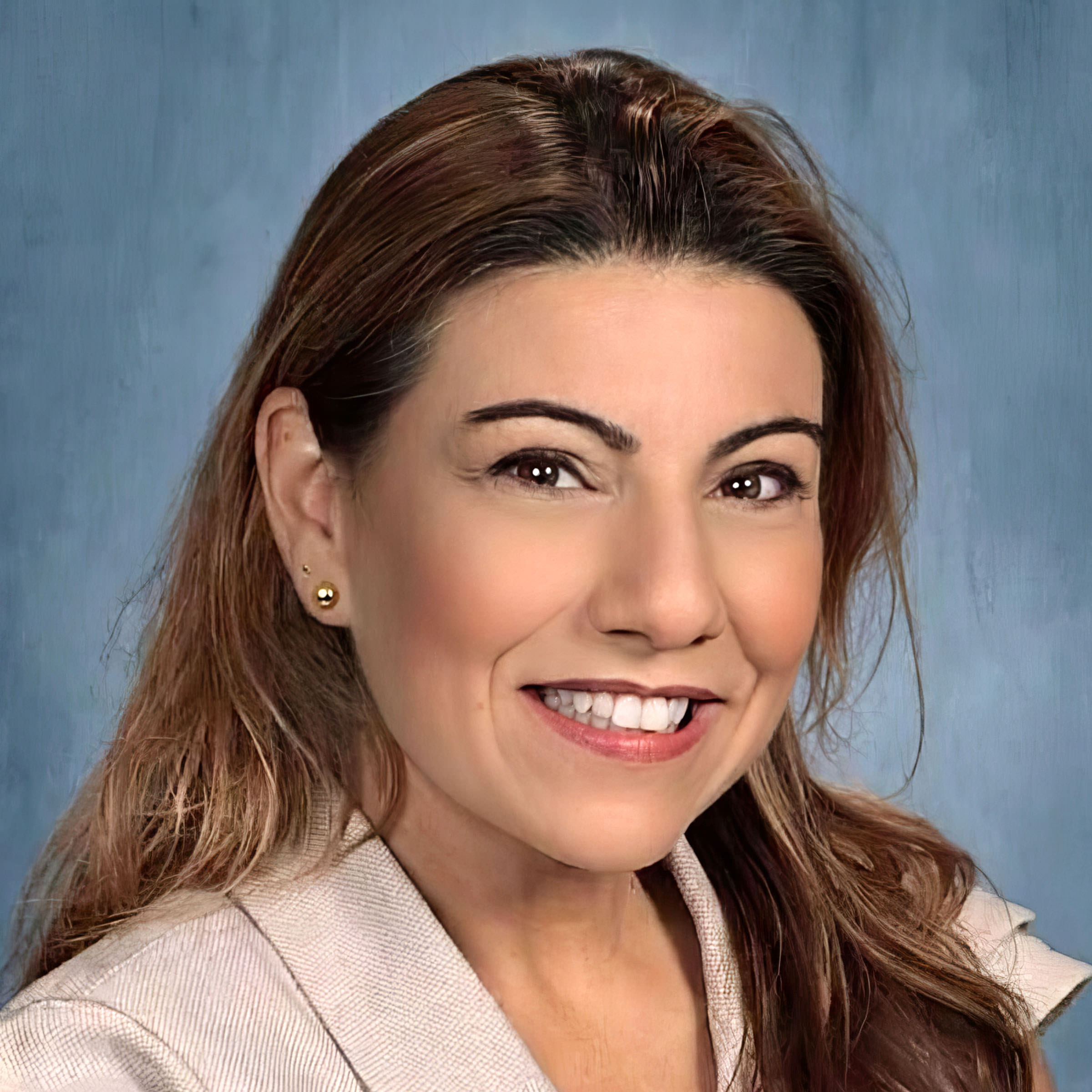 A portrait of Angela Khoury