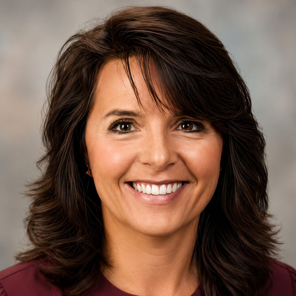 A portrait of Machele Kilgore