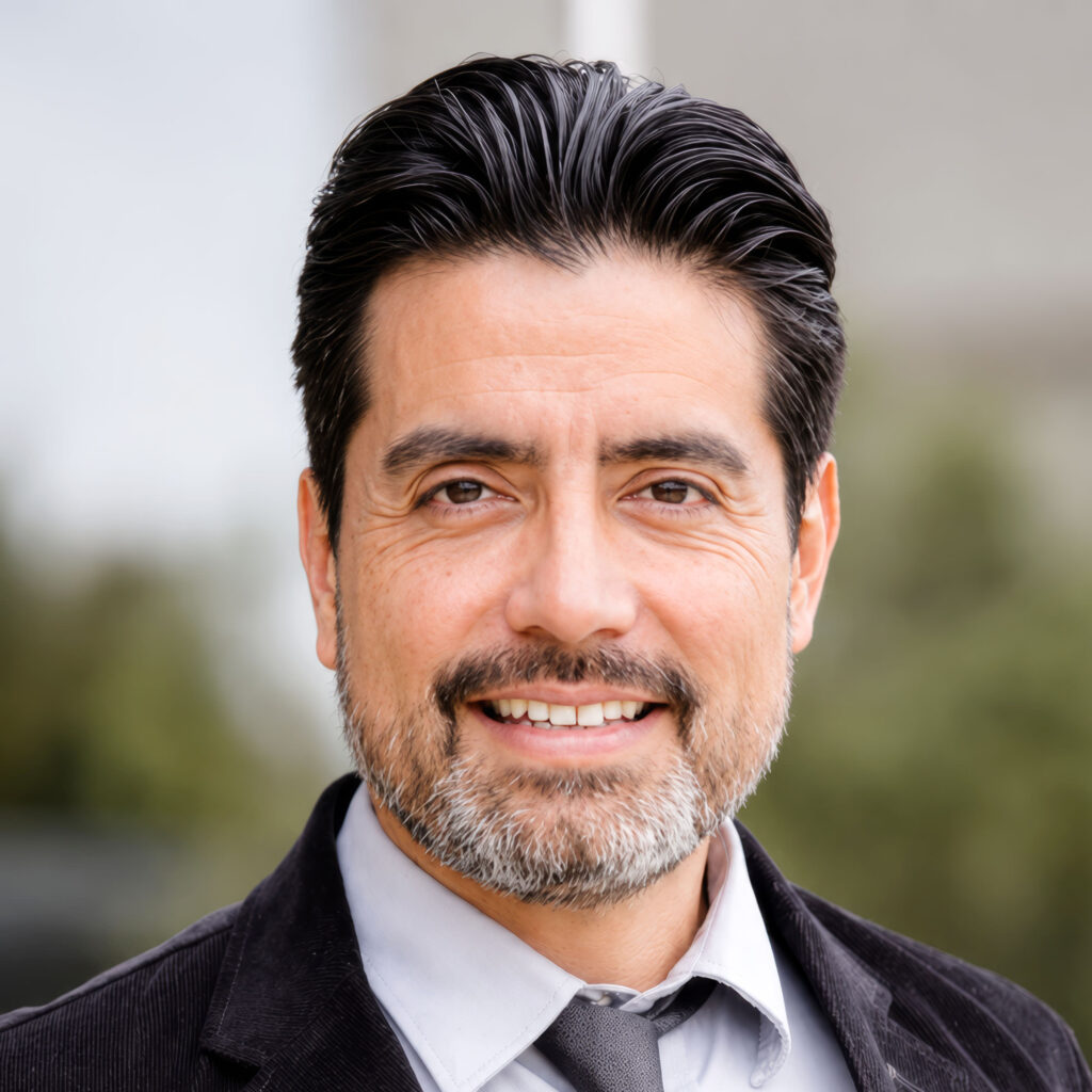 A portrait of Steve Curiel